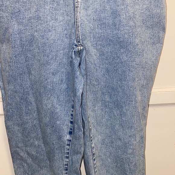 SHEIN Curve 2XL Washout Overalls - Picture 6 of 15